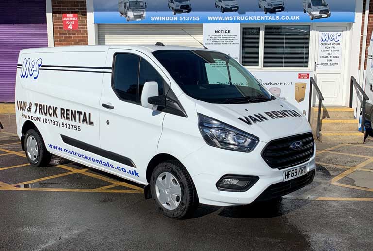 Hire a Transit van in Swindon