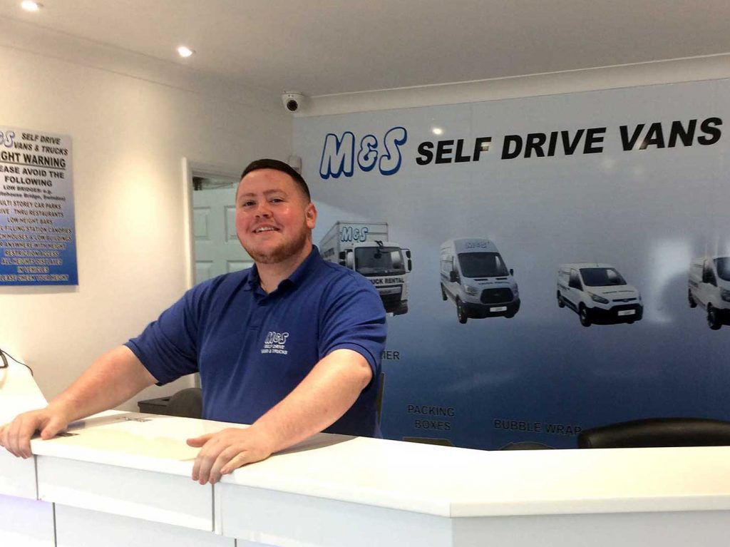 m and s van hire