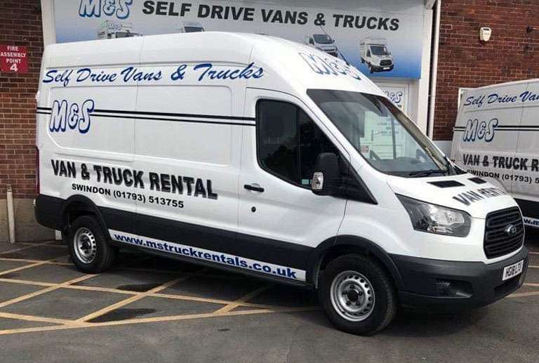 m and s van hire